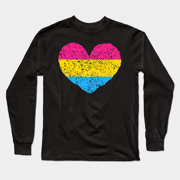 Pansexual Pride Flag Long Sleeve T-Shirt by BrightGift